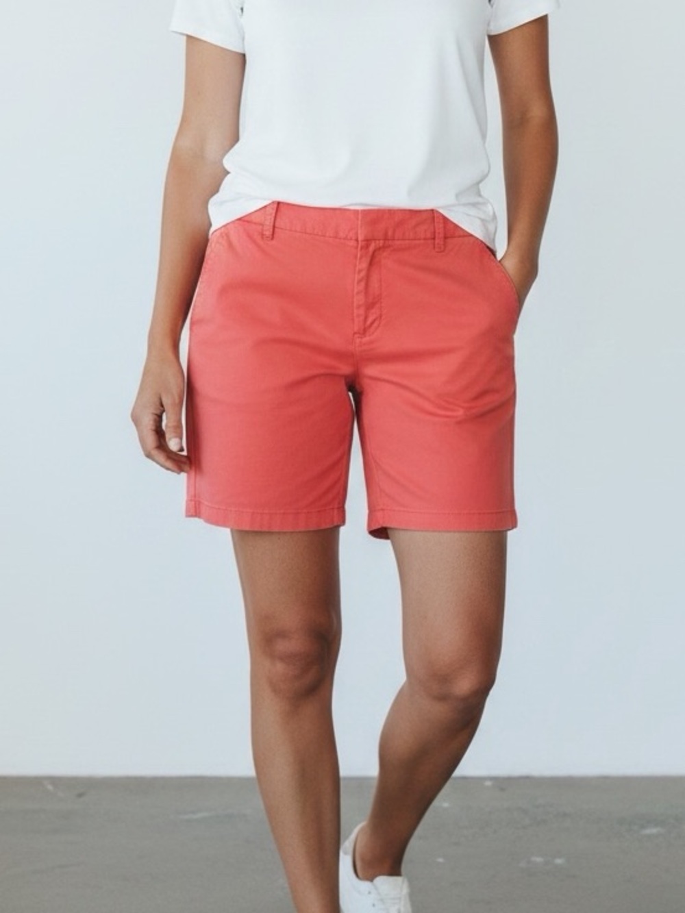 J. Crew Orange Bermuda Shorts - Size 8